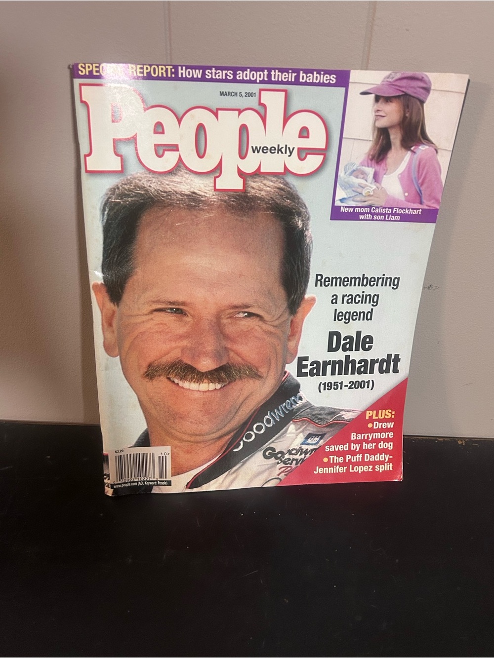 People Weekly Magazine March 5 2001 Dale Earnhardt Memorial Tribute NASCAR Cover